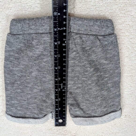 3Pomme Infant 6/9 Month Black/White Marl Blazer w/Shorts Knit w/Dinosaur Patch - Picture 6 of 8